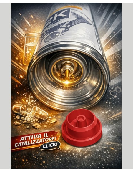 copy of TRANSPARENT GLOSS 2K SPRAY - High Temperature Engine and Brake Caliper Paint - 400ml