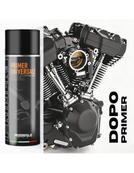 PRIMER NERO Spray Motore e Pinze Freni Alta Temperatura - 400ml