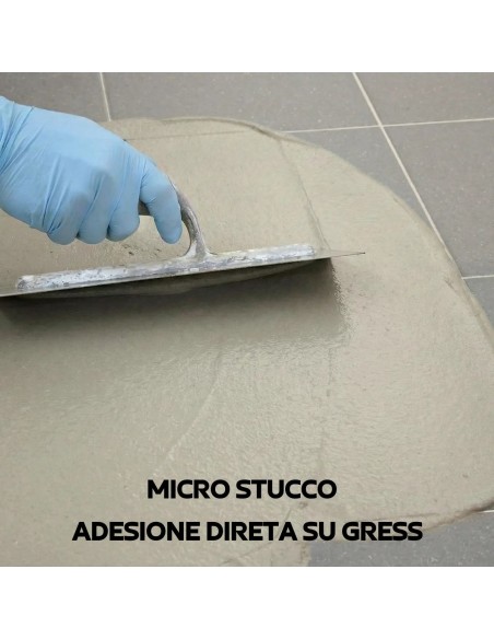 Stucco Pronto Uso Universale Piastrelle e Cemento Bianco Sporco