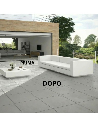 Resina Pavimenti Grigio Cemento Universale...