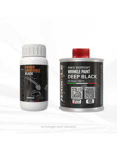 Kit Vernice Raggrinzante Nero Per Lamborghini Alta...