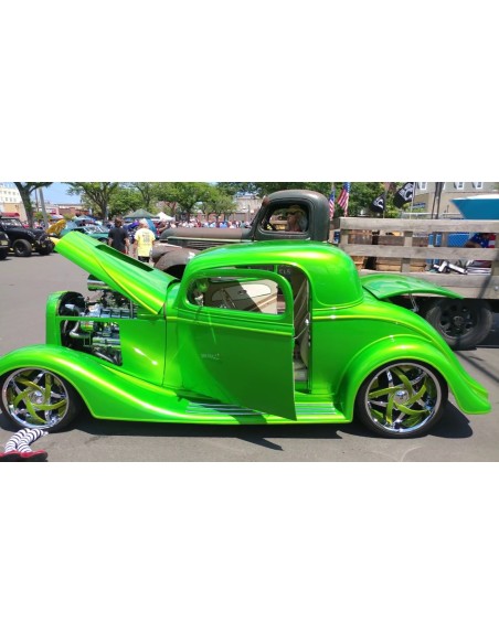 Color Candy Base mate con solvente verde ácido