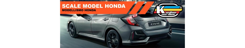 acrílico modelado colores Honda coche