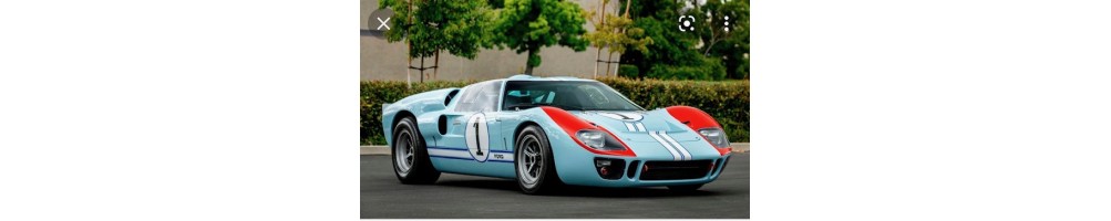 Kit colors Ford GT 40 MK II 1966 acrylic scale model airbrush paints