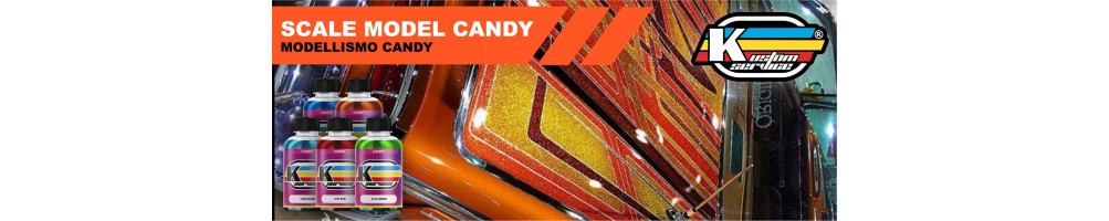 Acrylic water based airbrush scale model candy paints