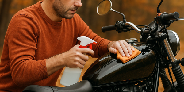 Cura della moto in autunno: manutenzione, vernice e piccoli lavori dopo l’estate