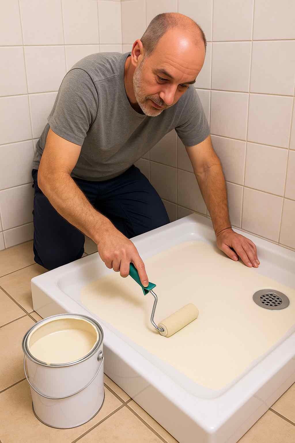 Tutorial Completo: Come Ripristinare un Piatto Doccia, una Vasca o un Muro Piastrellato con la Resina Epossidica
