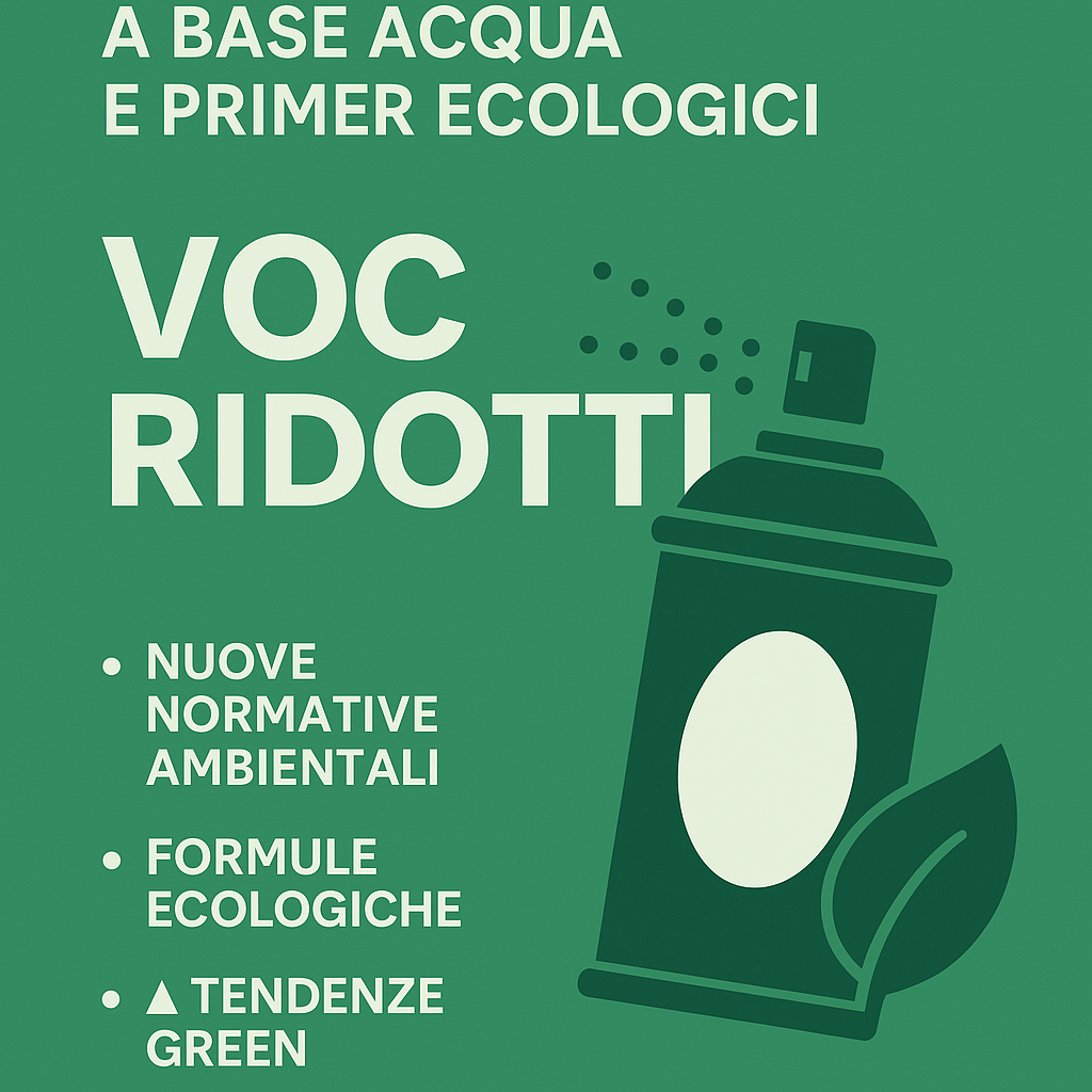 Vernici a Base Acqua e Primer Ecologici: la Nuova Frontiera della Verniciatura ad Alte Prestazioni